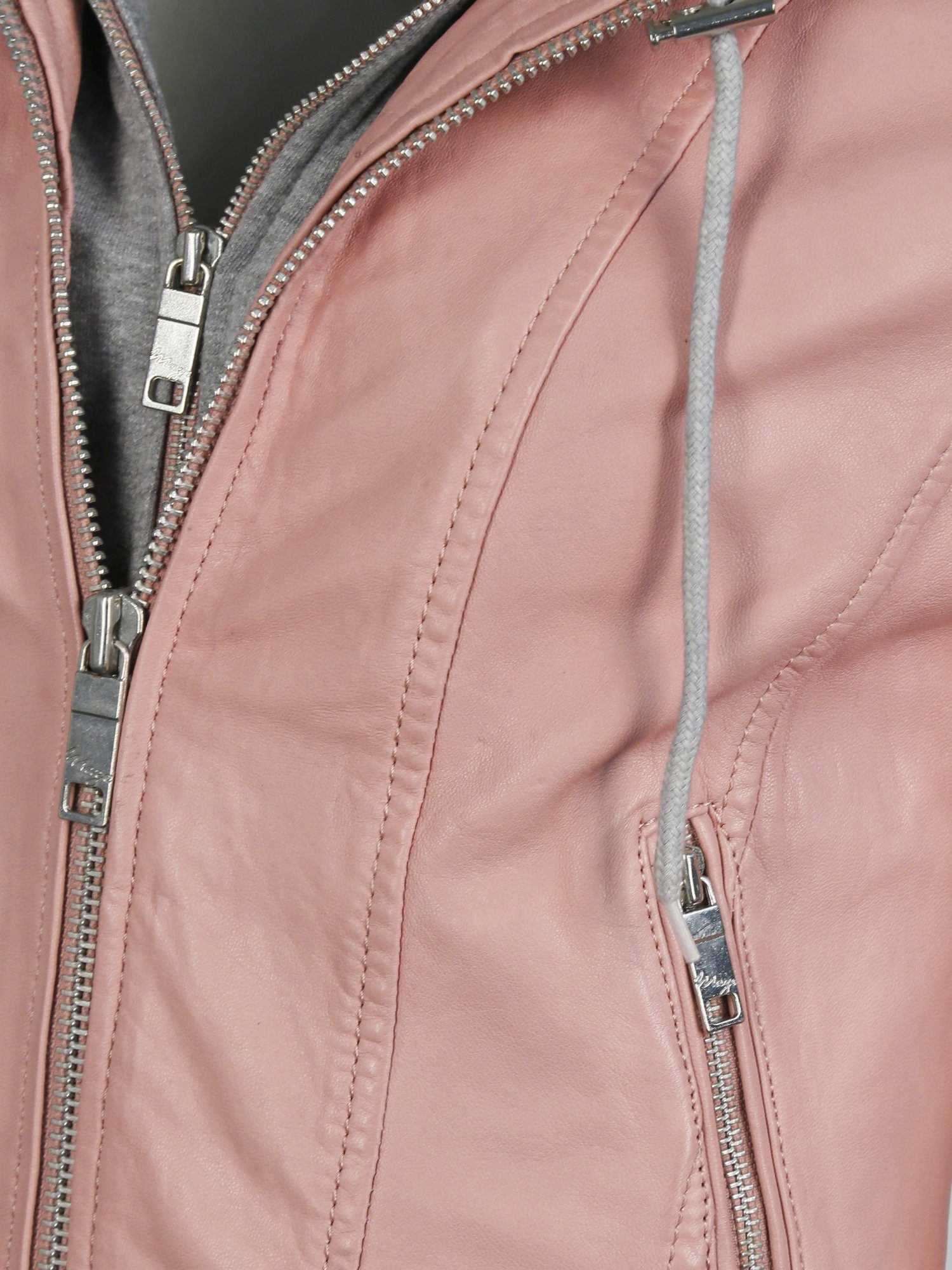 Maze Mico Lederjacke rose old