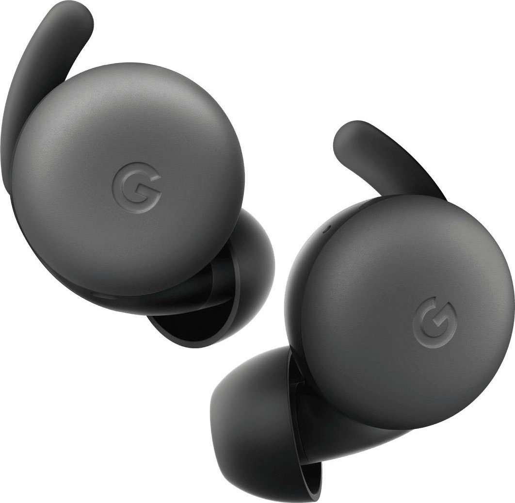 A-Series Rauschunterdrückung, Google Buds Google (Freisprechfunktion, Bluetooth) In-Ear-Kopfhörer Assistant, wireless Charcoal Pixel