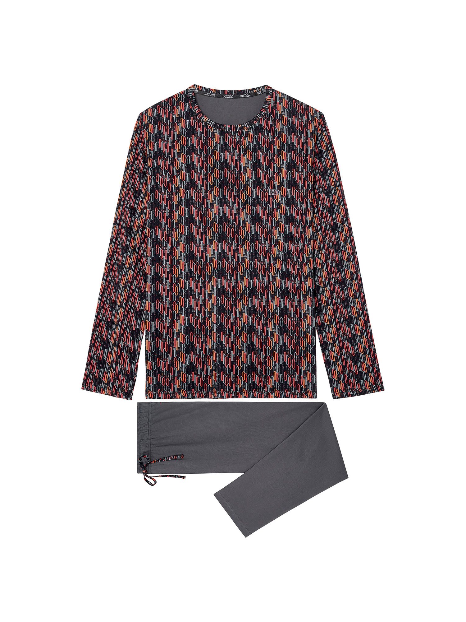 Hom Pyjama Long Sleepwear Westgate (2 tlg) Schlafanzug, Pyjama Set, Nachtwäsche