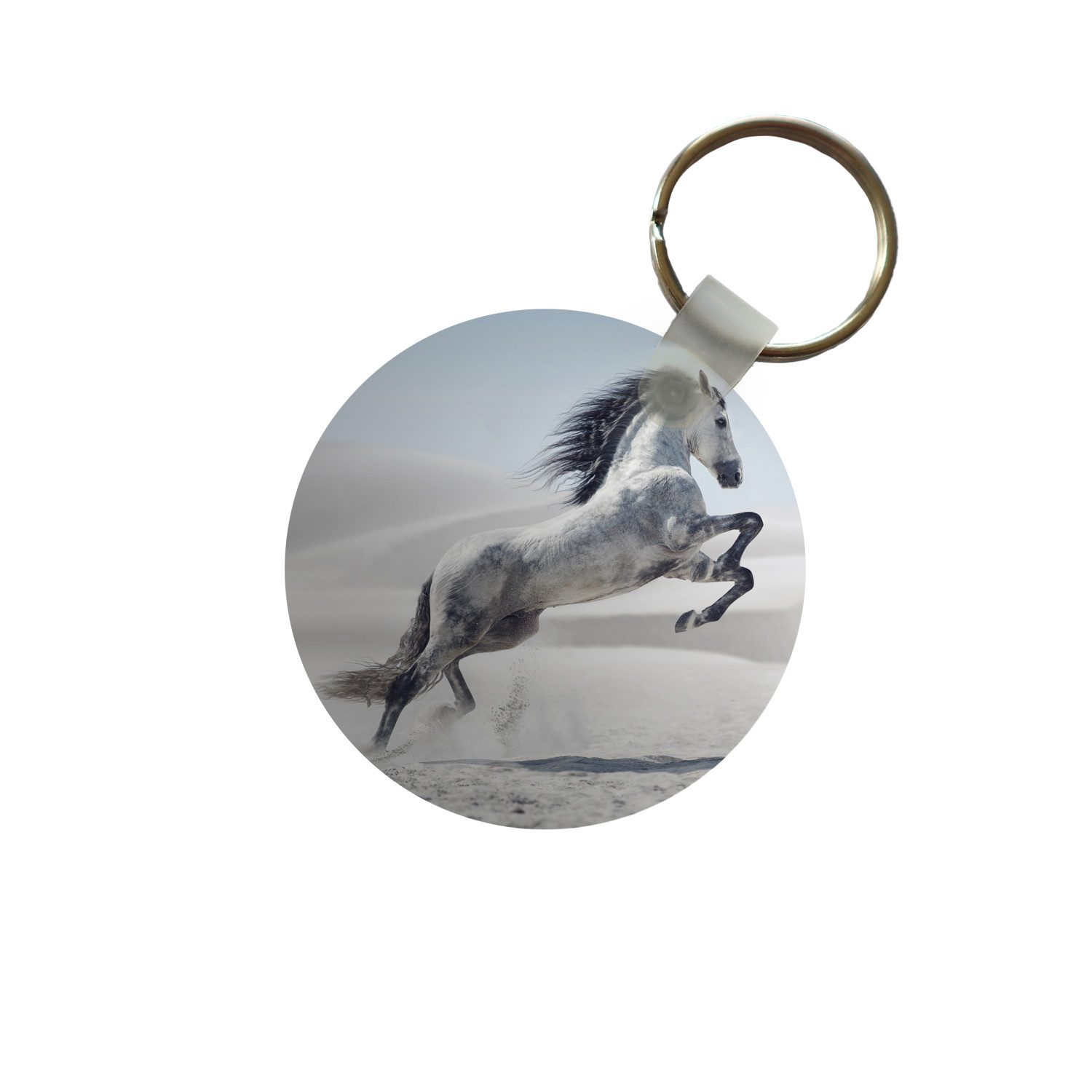 Schlüsselanhänger Pferd - Tiere - Sand - Natur