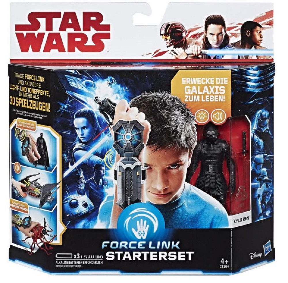 Hasbro Spielfigur STAR WARS, Kylo Ren, Actionfigur, Force Link, Armband, Galaxis, Erwecke die Galaxis zum Leben!