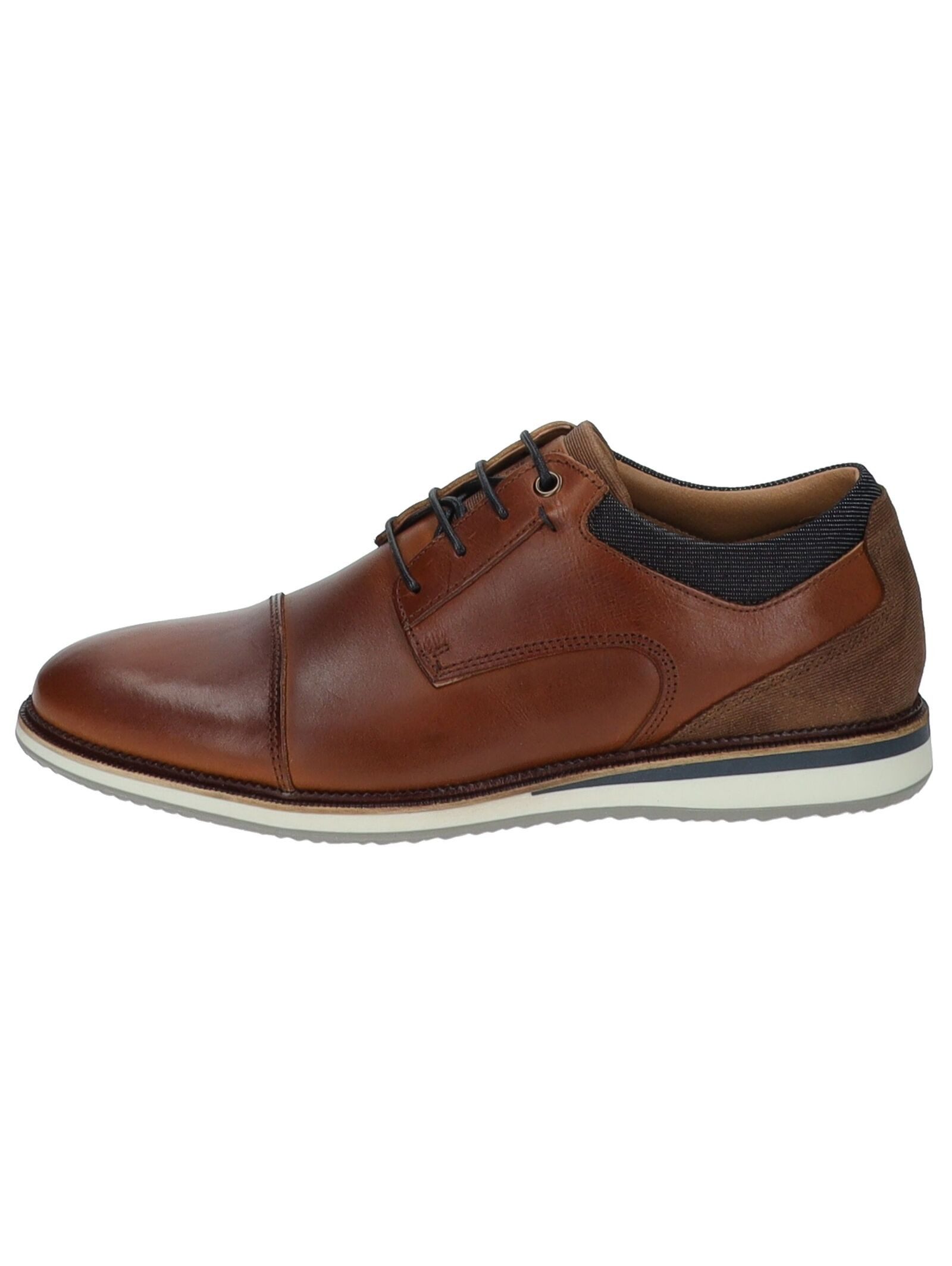 Bullboxer Halbschuhe Leder . Schnürschuh