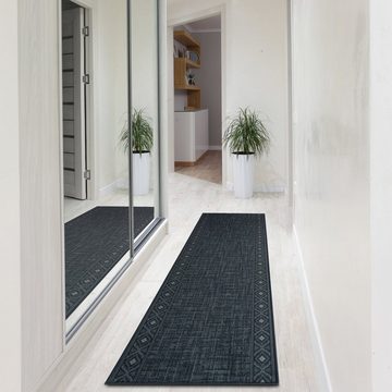 Läufer Marlene, Wohnteppich in verschiedenen Farben & Größen, Teppichläufer, Karat, rechteckig, Höhe: 5.4 mm, geeignet für Fußbodenheizung