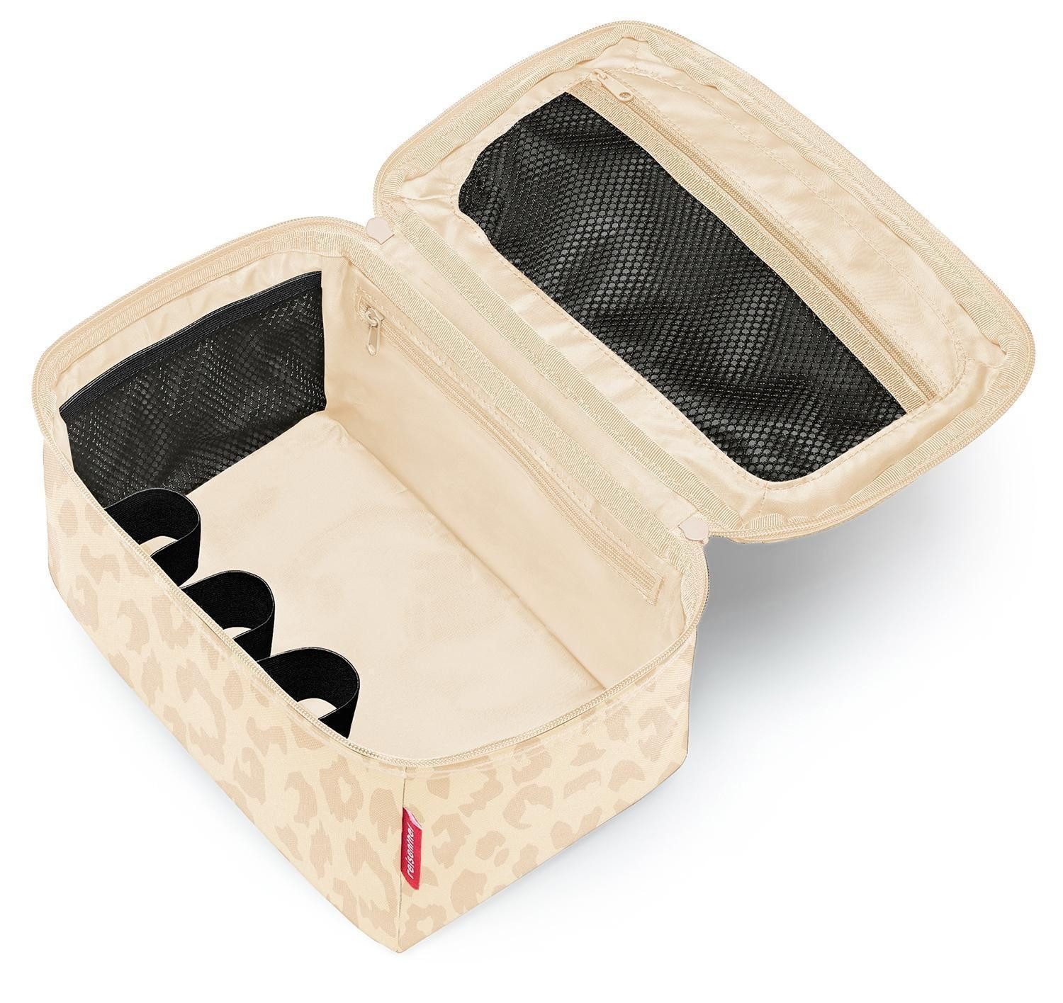 REISENTHEL® Kulturbeutel BEAUTYCASE, 4 Liter, Beige, Creme, Polyester, Wasserabweisend, mit Reißverschluss