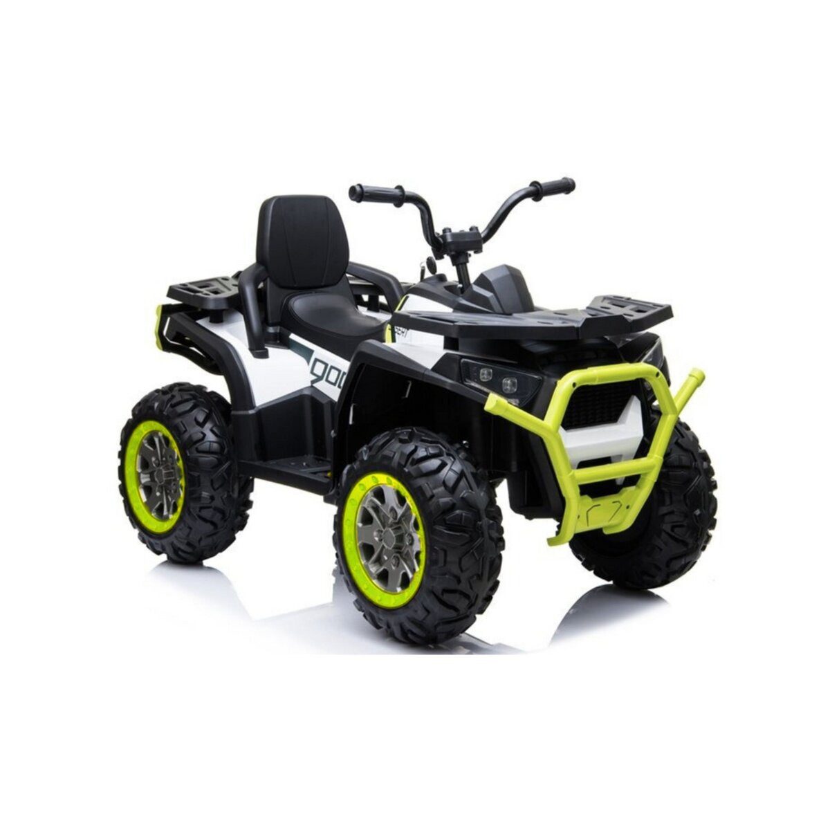 Wisam Elektro-Kinderquad Elektro Quad XMX607 Weiß Ledersitz Reifen LED
