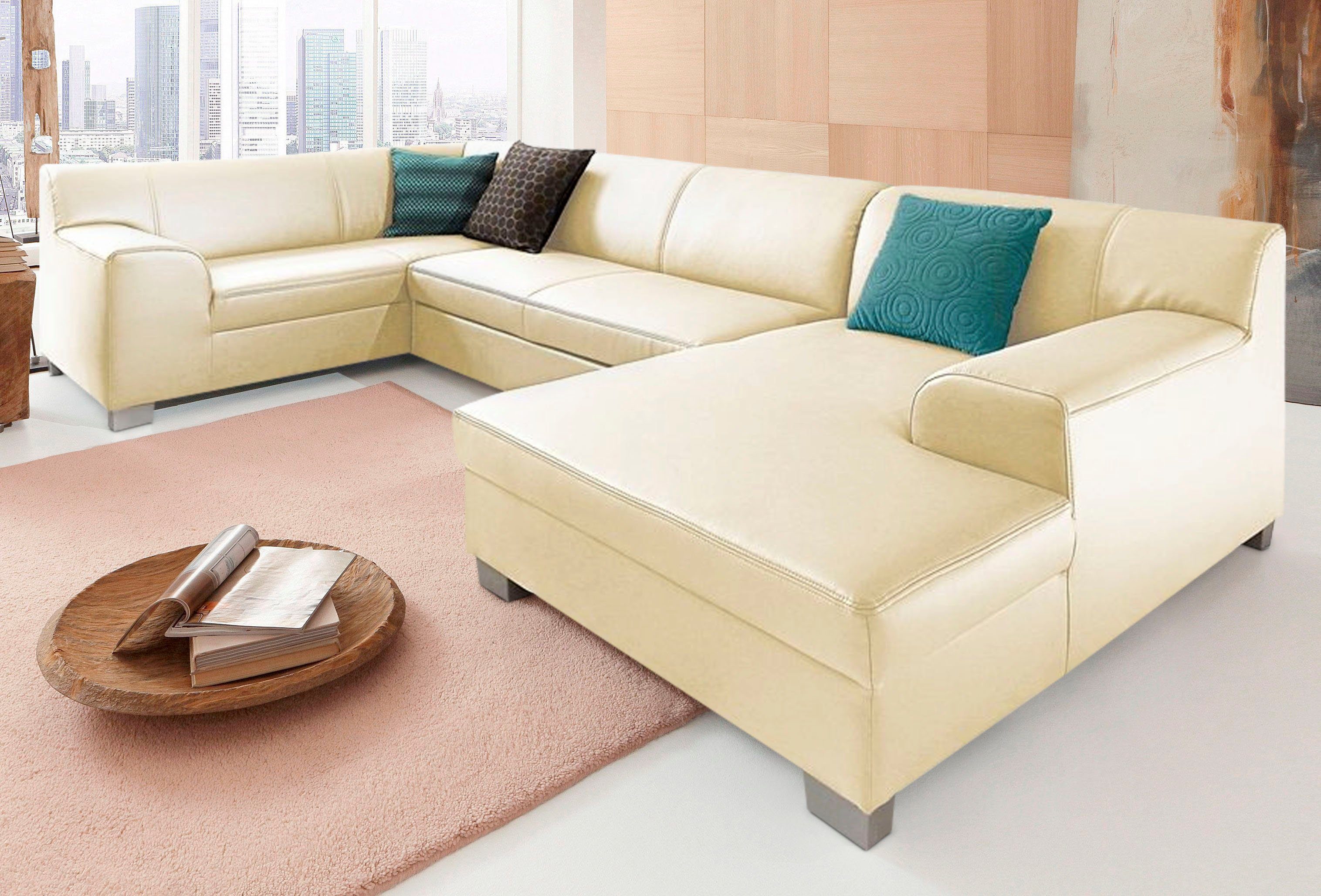 DOMO collection Wohnlandschaft "Amando in vielen Bezugsvarianten, auch in L günstig online kaufen