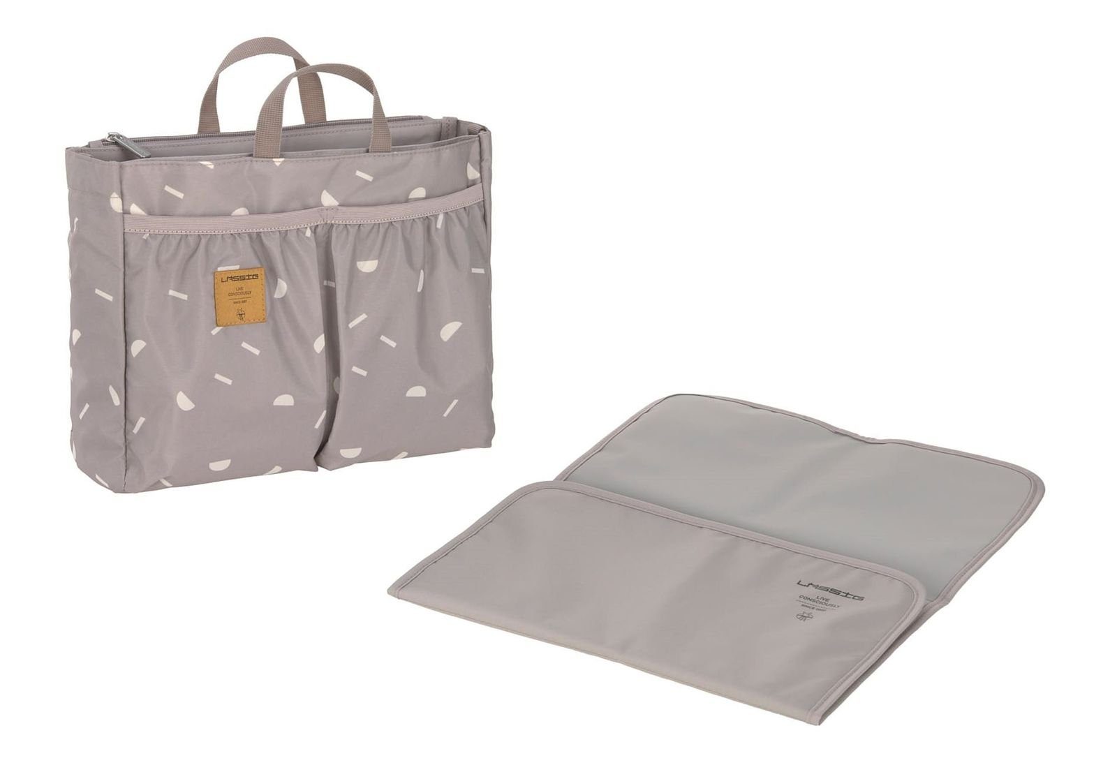 LÄSSIG Wickeltasche Casual (Set, 2-tlg)