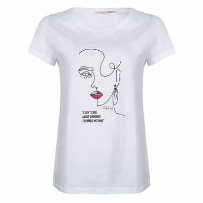 Esqualo T-Shirt »Esqualo W21.30735 T-shirt “one line face”«