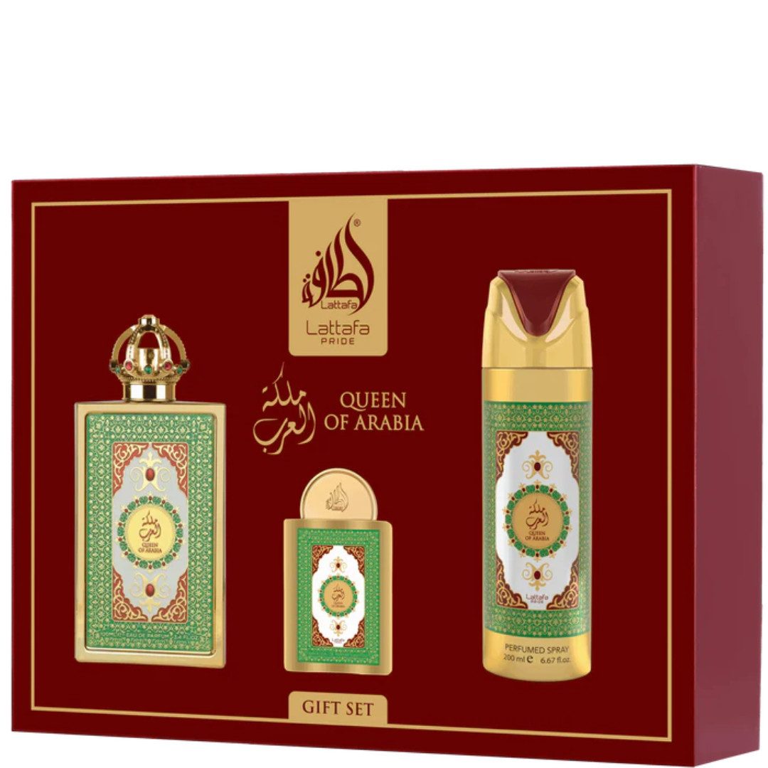 Lattafa Pride Duft-Set King of Arabia Giftset, 3-tlg.