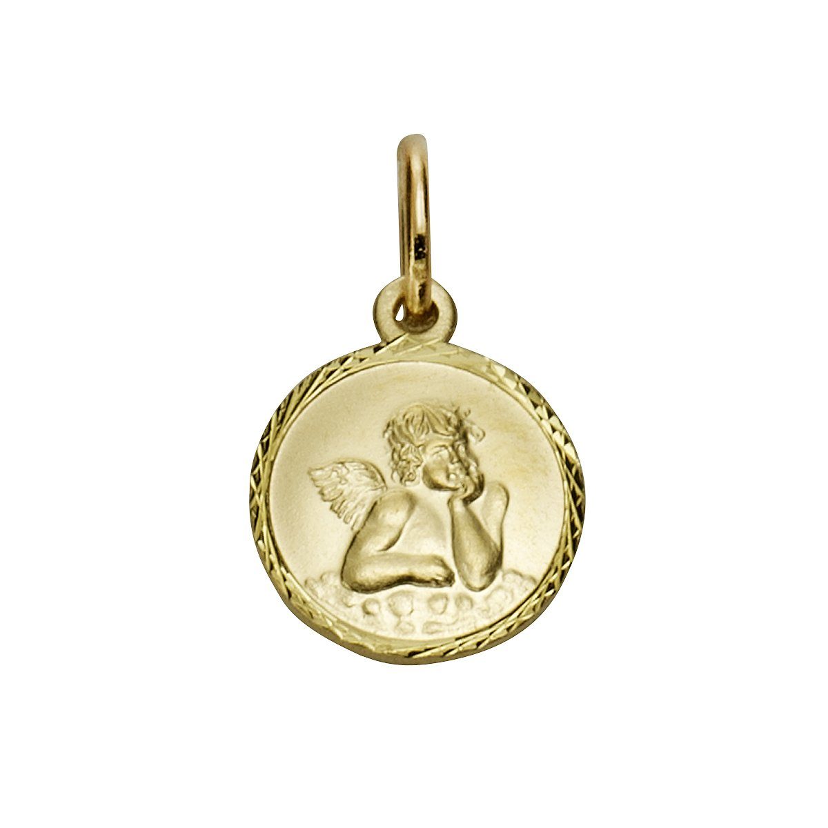Kettenanhänger 333/- Gelbgold Engel