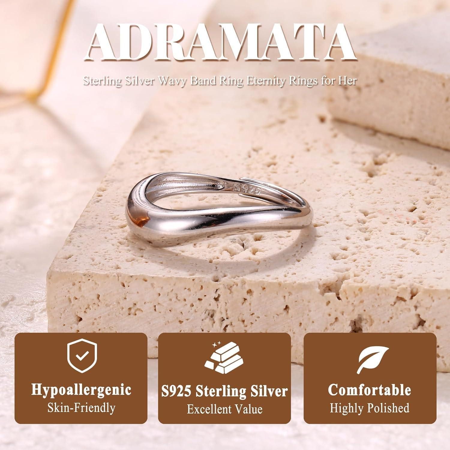 LuxusKollektion Verlobungsring Ring Verlobungsring Damen 14K Vergoldet Rosegold Silber
