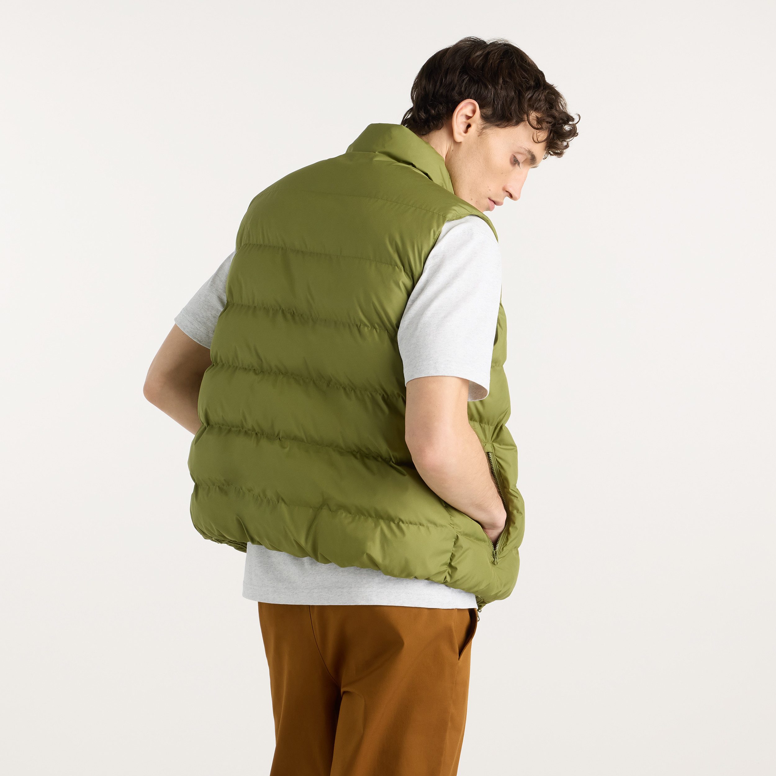 New Balance Steppweste BOSTON PUFFER VEST sportliche Steppweste, mit markanter Steppung, aus Polyester – Bild 2 von 5