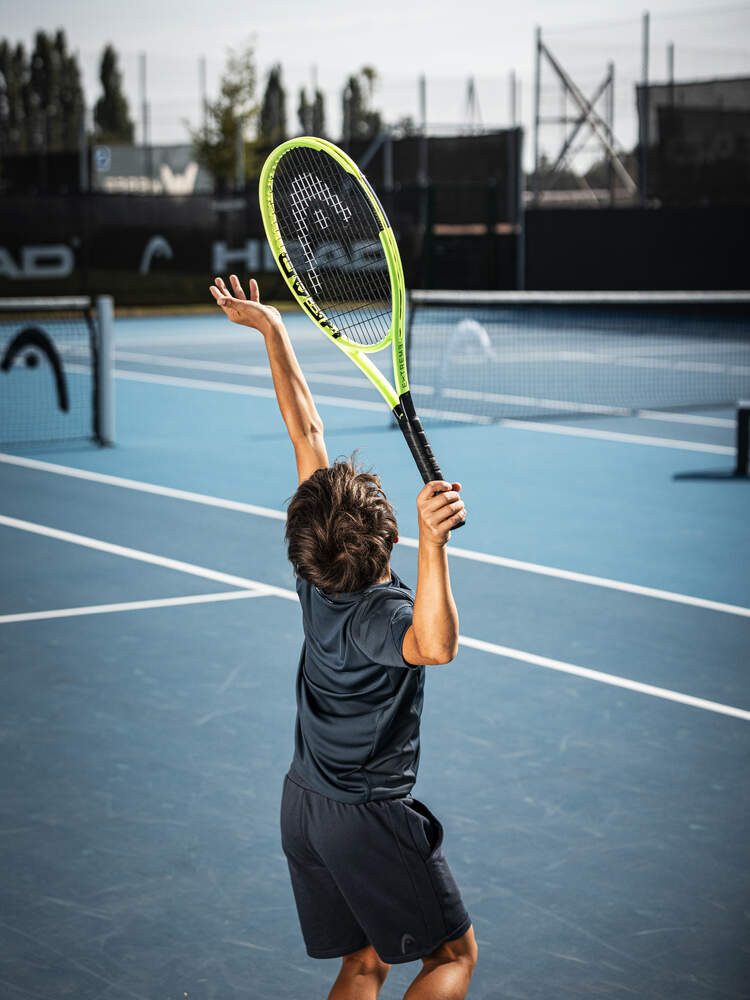 Head Tennisschläger Extreme JR 26in (11-14 Jahre) 2026 grün - besaitet