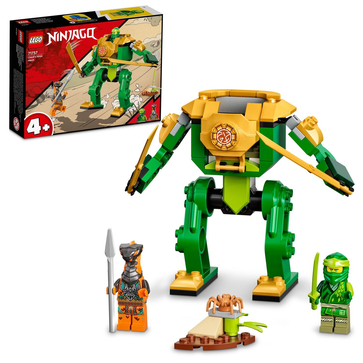 LEGO® LEGO® 71757 NINJAGO - Lloyds Ninja-Mech Konstruktions-Spielset günstig online kaufen