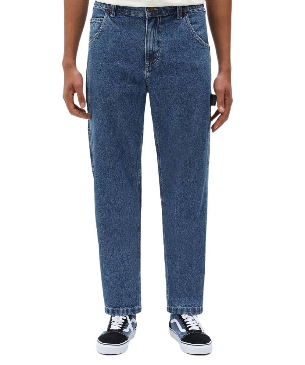 Blue Garyville Denim Slim-fit-Jeans Hose (1-tlg) Jeans Classic Dickies Dickies Herren