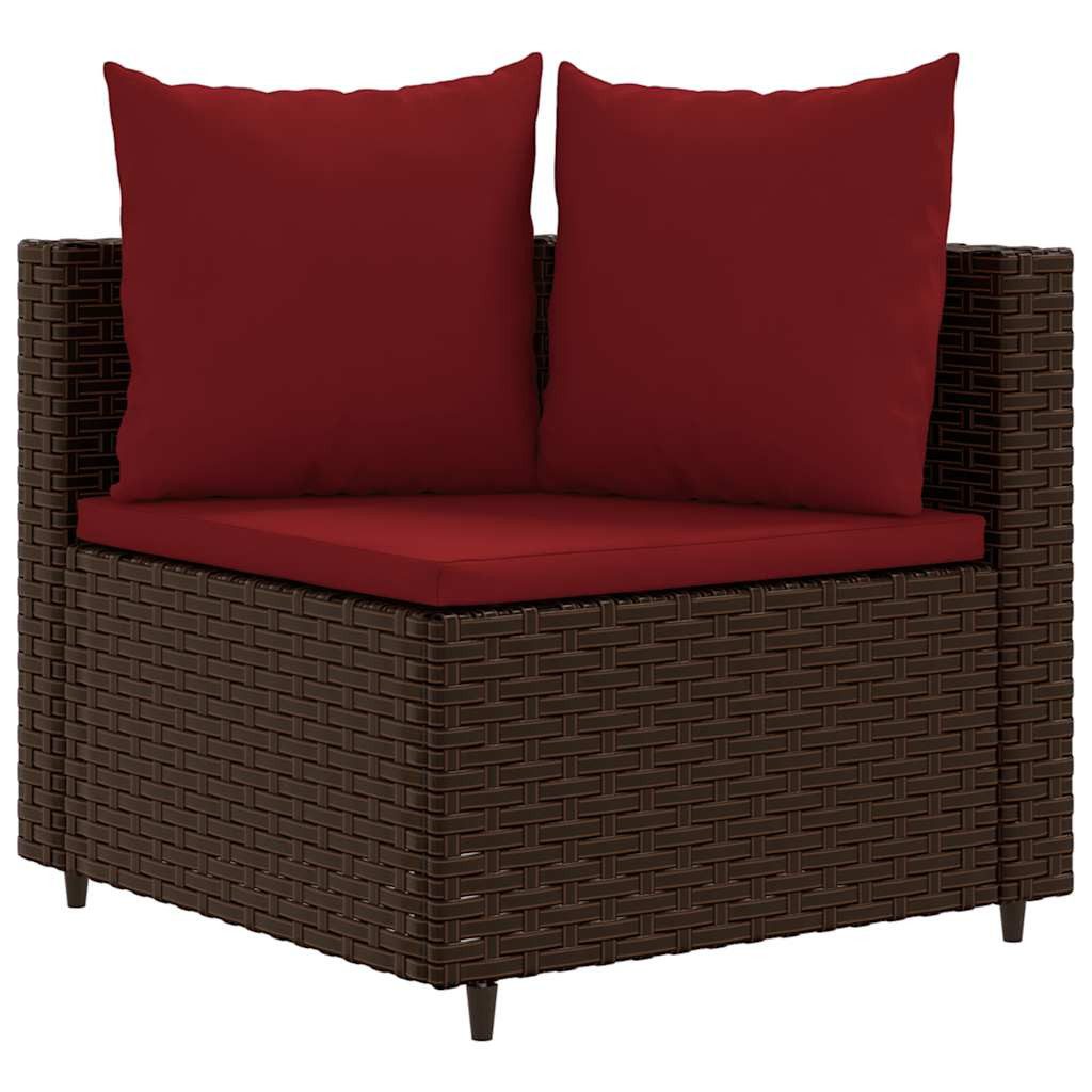vidaXL Gartenlounge-Set 5-tlg. Garten-Sofagarnitur mit Kissen günstig online kaufen