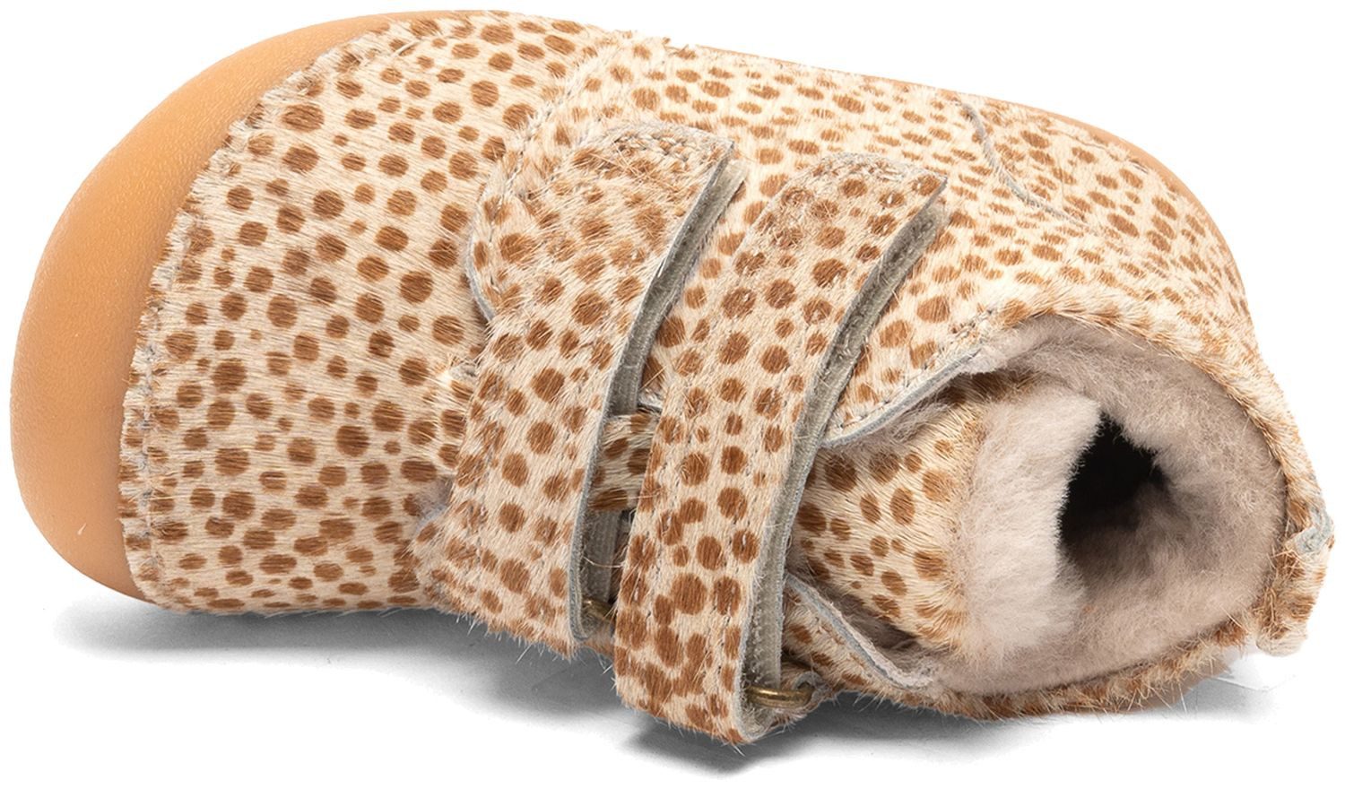 Bisgaard Bisgaard Barefoot Carter Lamb Dots Fur Lauflernschuh