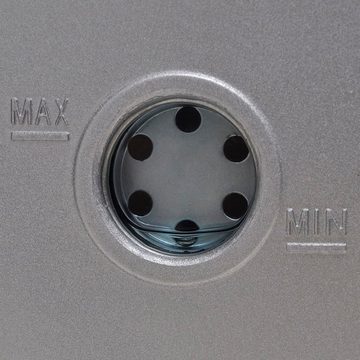 vidaXL Klimamesser Vakuumpumpe Einstufig mit 4-Wege-Verteiler-Manometer Set