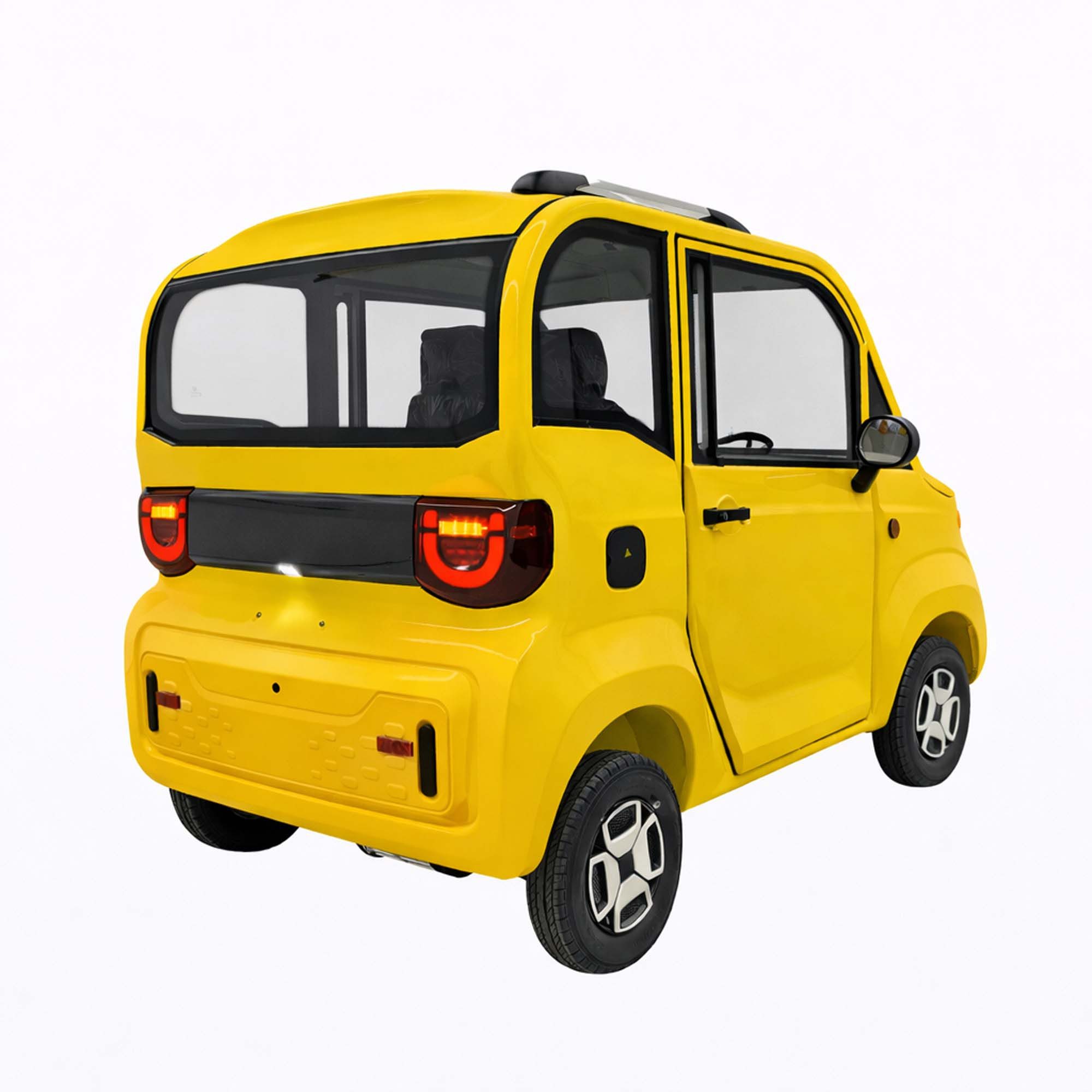 Urban Hopper E-Motorroller Urban Hopper Twin Base 4-Rad Elektro Kabinenroller 2 Sitzer Microcar, 3000 W, 45 km/h, 3kW 45kmh, 60V 58Ah Blei-Gel-Akku, Reichweite ca. 60km COC