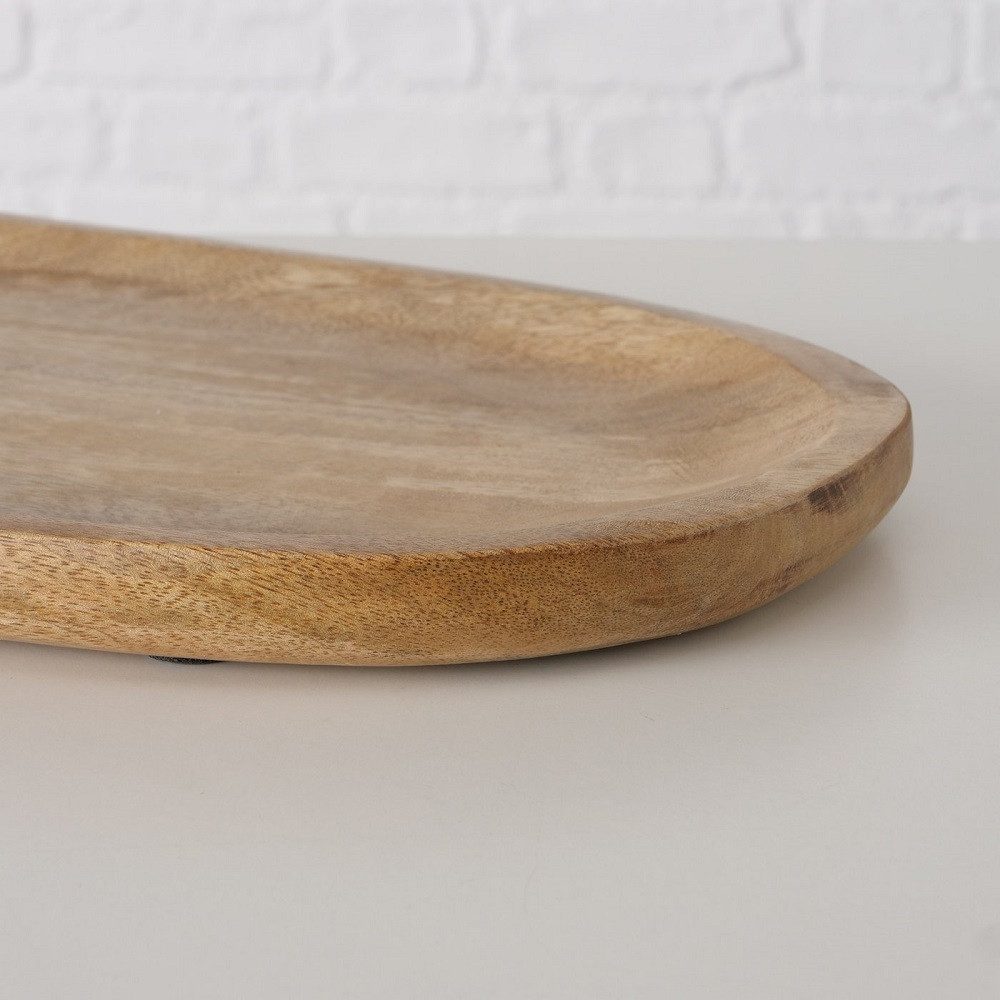 BOLTZE Dekoschale Boltze Dekoschale aus Mangholz 50 cm, 2039744 (1 St), Han günstig online kaufen