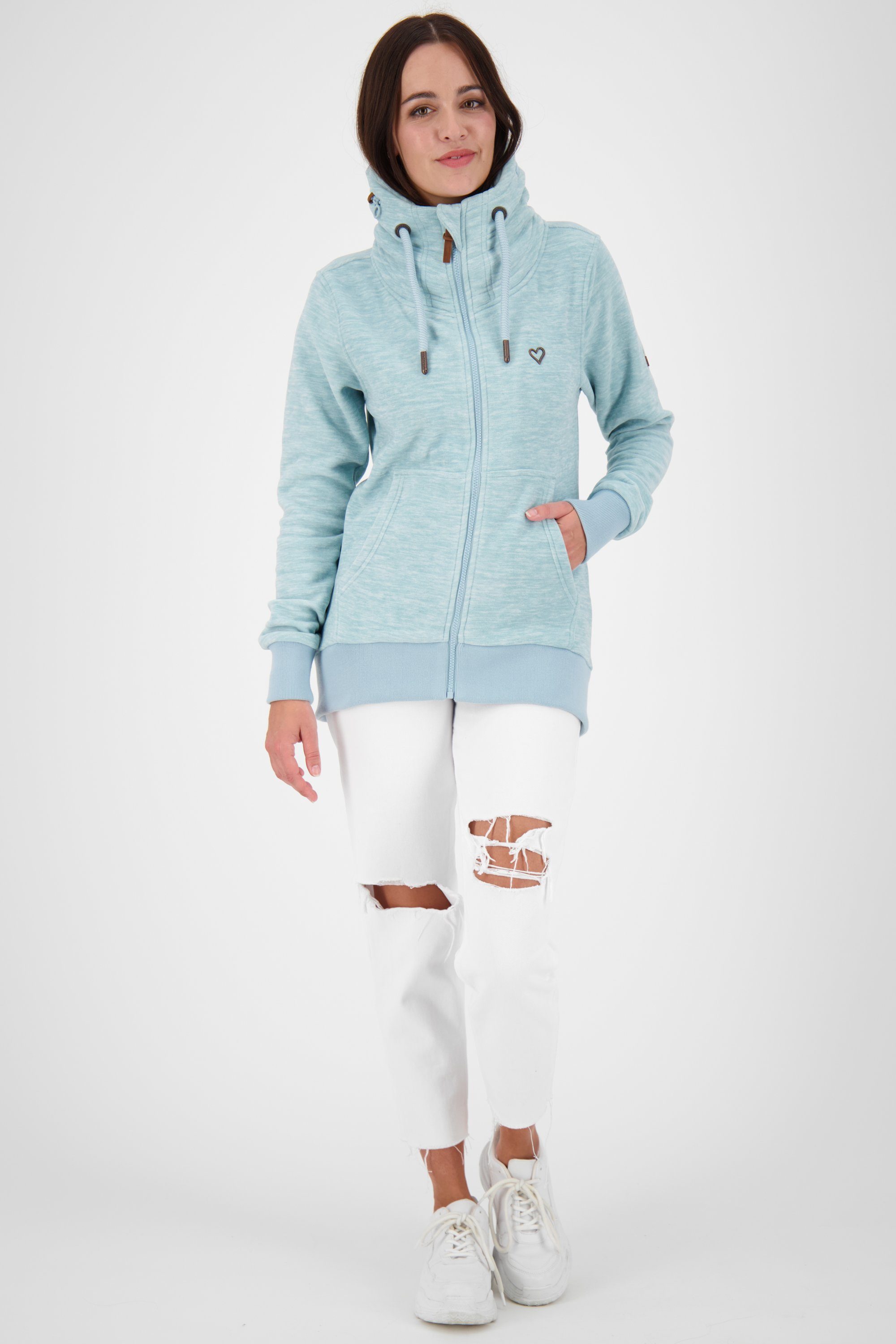 Polarfleece VivianAK Alife Kickin Damen F Sweatjacke Jacket & ice