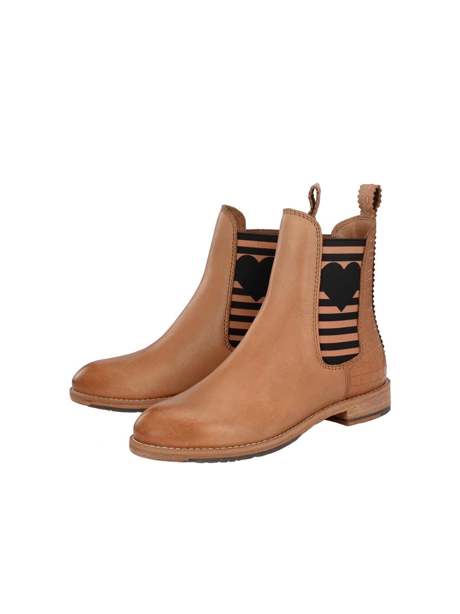 CRICKIT AMY mit Streifen und Herz Chelseaboots