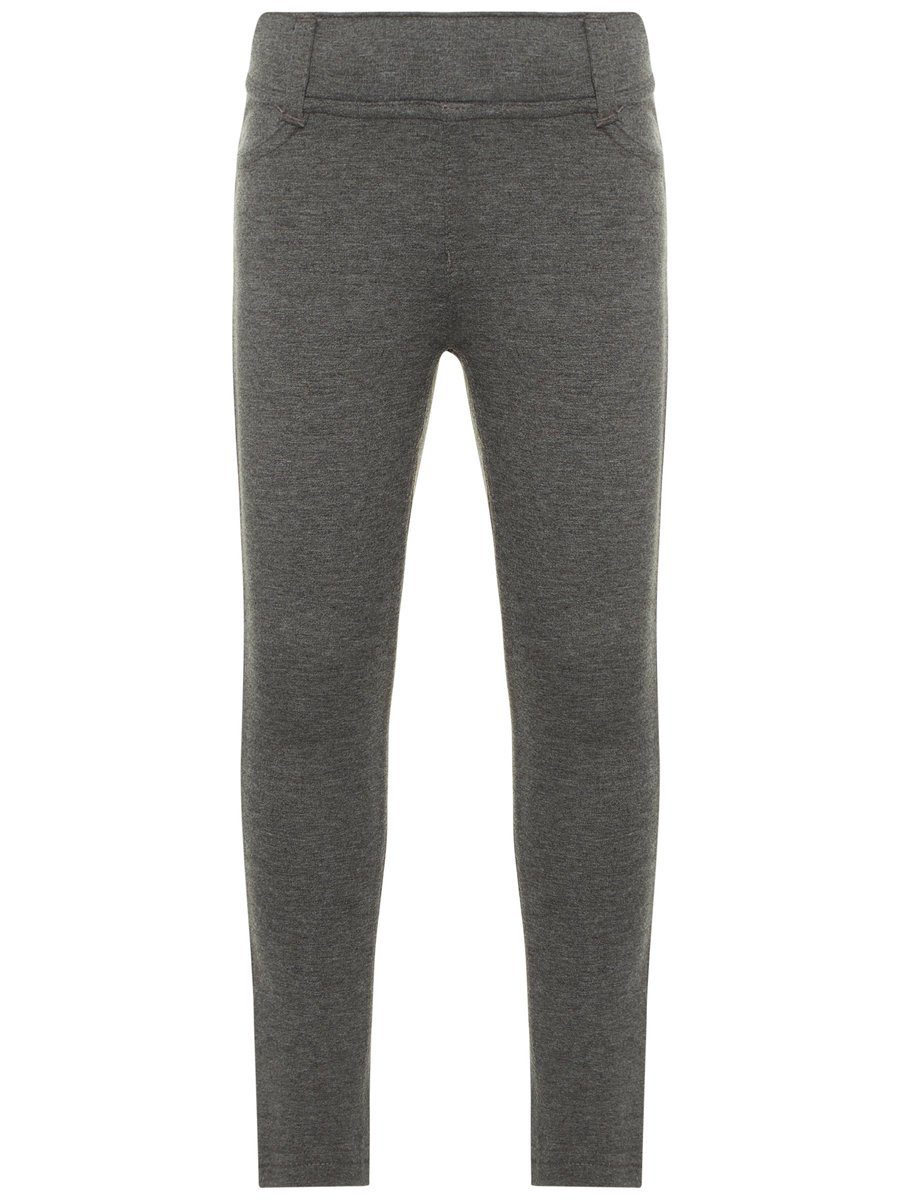 Name It Leggings Name It Sweat-Leggins dunkelgrau aus Bio-Baumwolle (1-tlg)