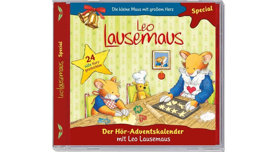 Kiddinx Adventskalender Leo Lausemaus - Der Hör-Adventskalender