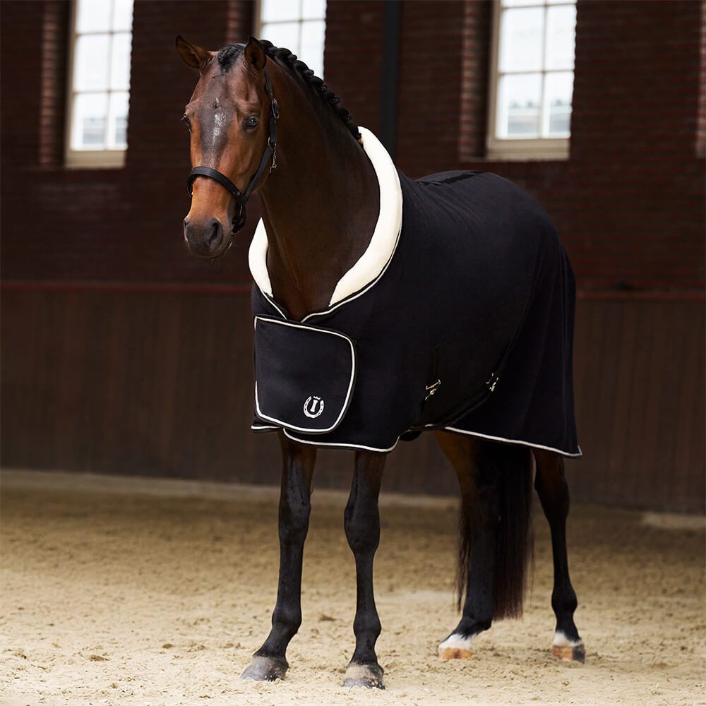 Imperial Riding Pferde-Abschwitzdecke Imperial Riding Fleecedecke IRHEssential