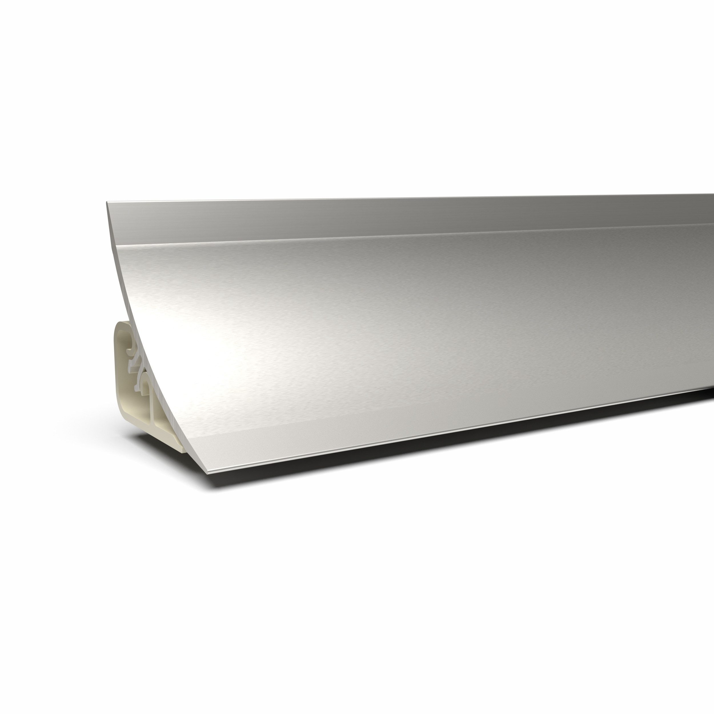 Quest Abschlussleiste für Arbeitsplatten 23 x 23 mm, 300 cm, zweiteilig, Schrauben/Nägel, Montagekleber oder doppelseitiges Klebeband, PVC 23 x 23 mm, 1-St., zweiteilig, wasserfest, UV-beständig, 300 cm
