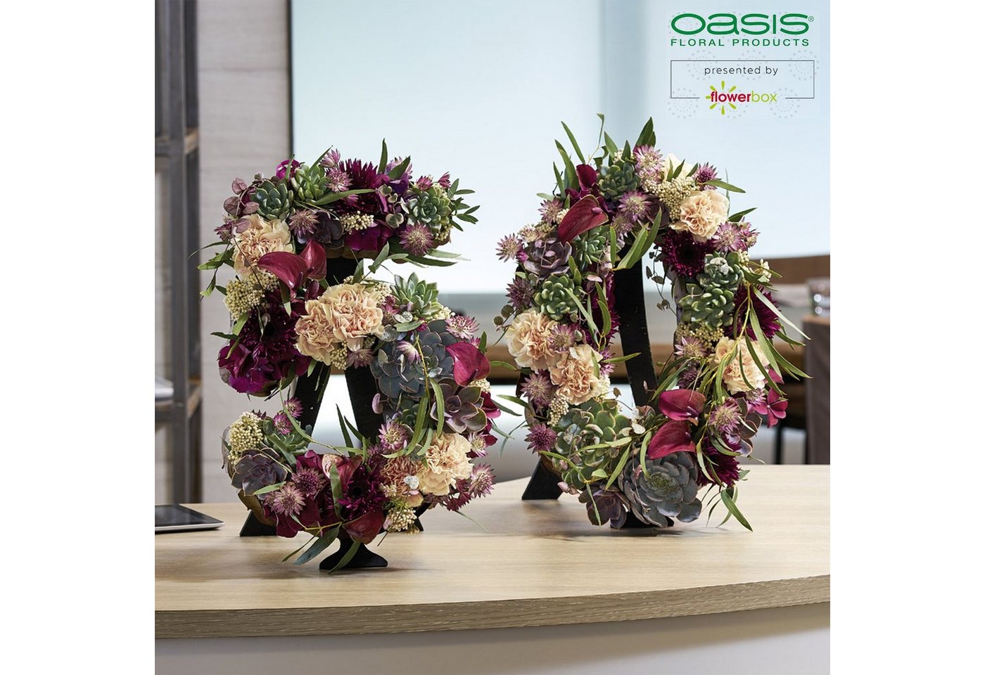 Thumbnail - Oasis Schaumgummi OASIS®BIOLINE® Ziffer 6 - 40 x 26 x 6,5 cm