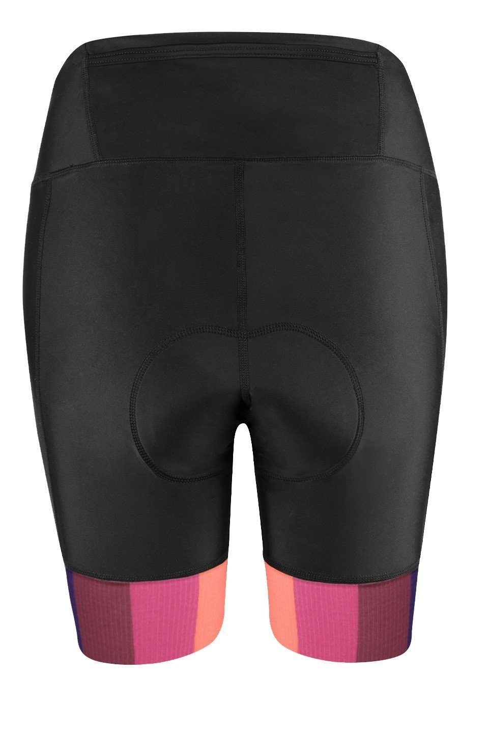 FORCE schwarz-pink VICTORY Shorts F LADY Fahrradhose