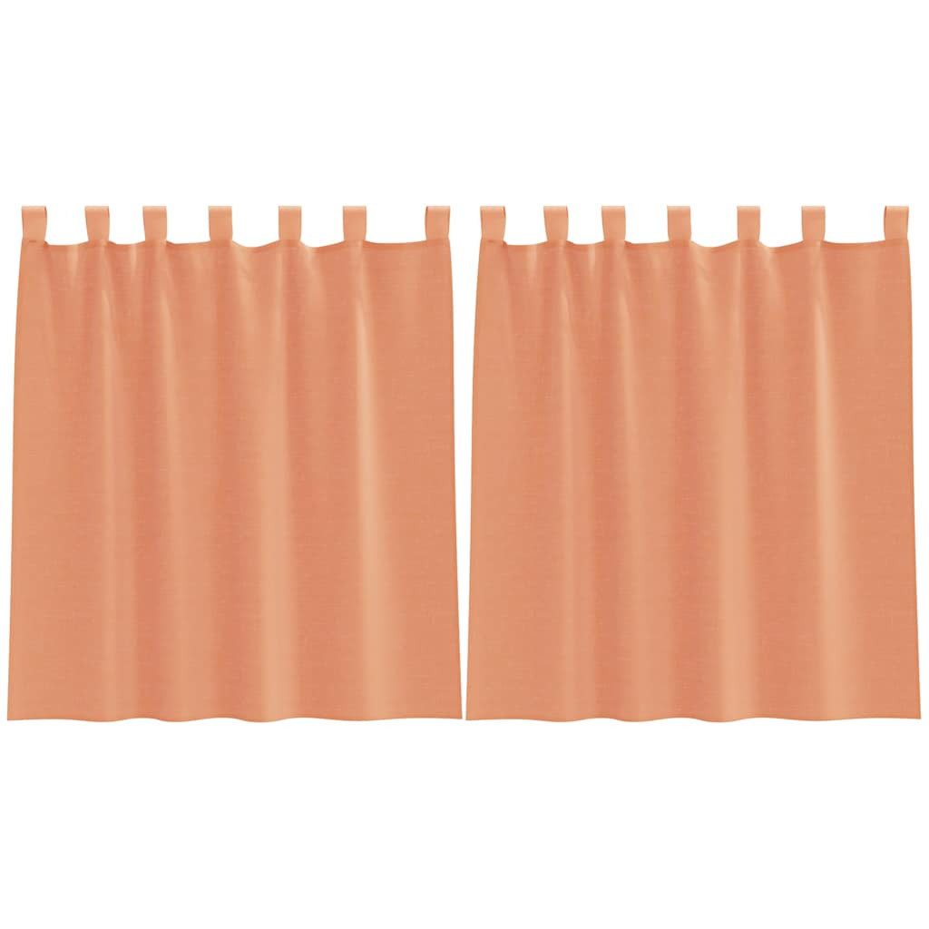 vidaXL Vorhang Voile Vorhänge mit Stangentaschen günstig online kaufen