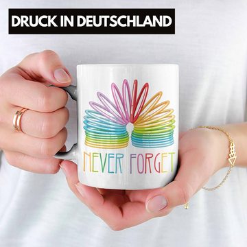 Trendation Tasse Trendation - Nostalgier 90er Jahre 80er Jahre Fan Geschenkidee Nostalgie Bunt Spielzeug