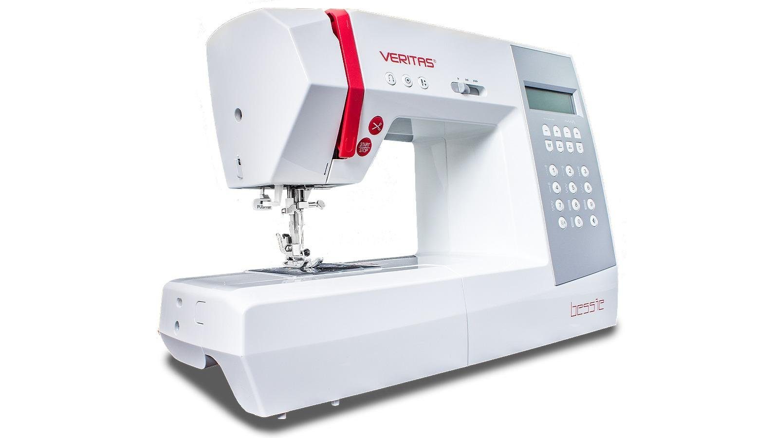 Veritas Computer-Nähmaschine BESSIE, 197 Programme, 197 StichprogrammeLCD-Disp