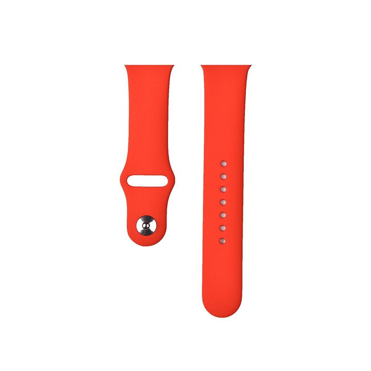 DEVIA Smartwatch-Armband Deluxe Sport Kompatible Modelle Apple Watch 49 mm, 46 / 45 / 44 mm Rot, Weiche Oberfläche und langlebige Sportausführung