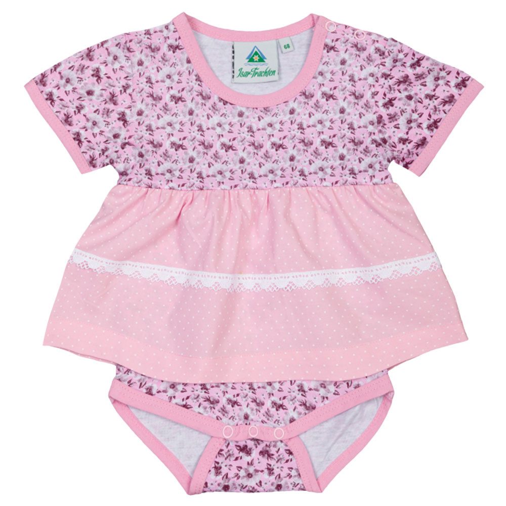 Strampler Babybody Kleidchen 60759 rosa
