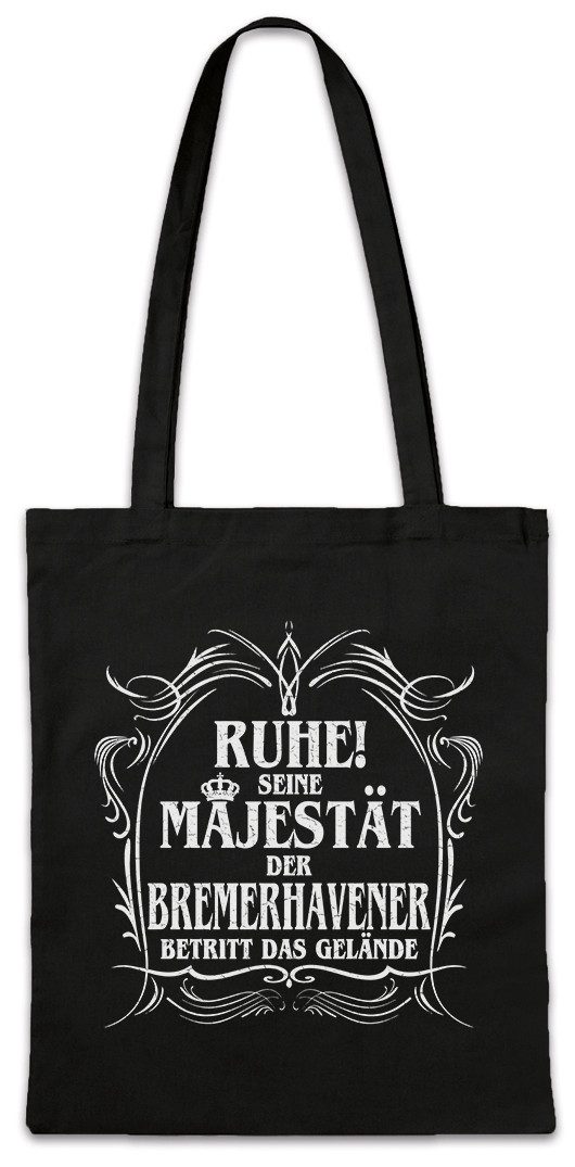 Beuteltasche Seine Majestät Der Bremerhavener Stofftasche Bremen Stadt Weser Stadt