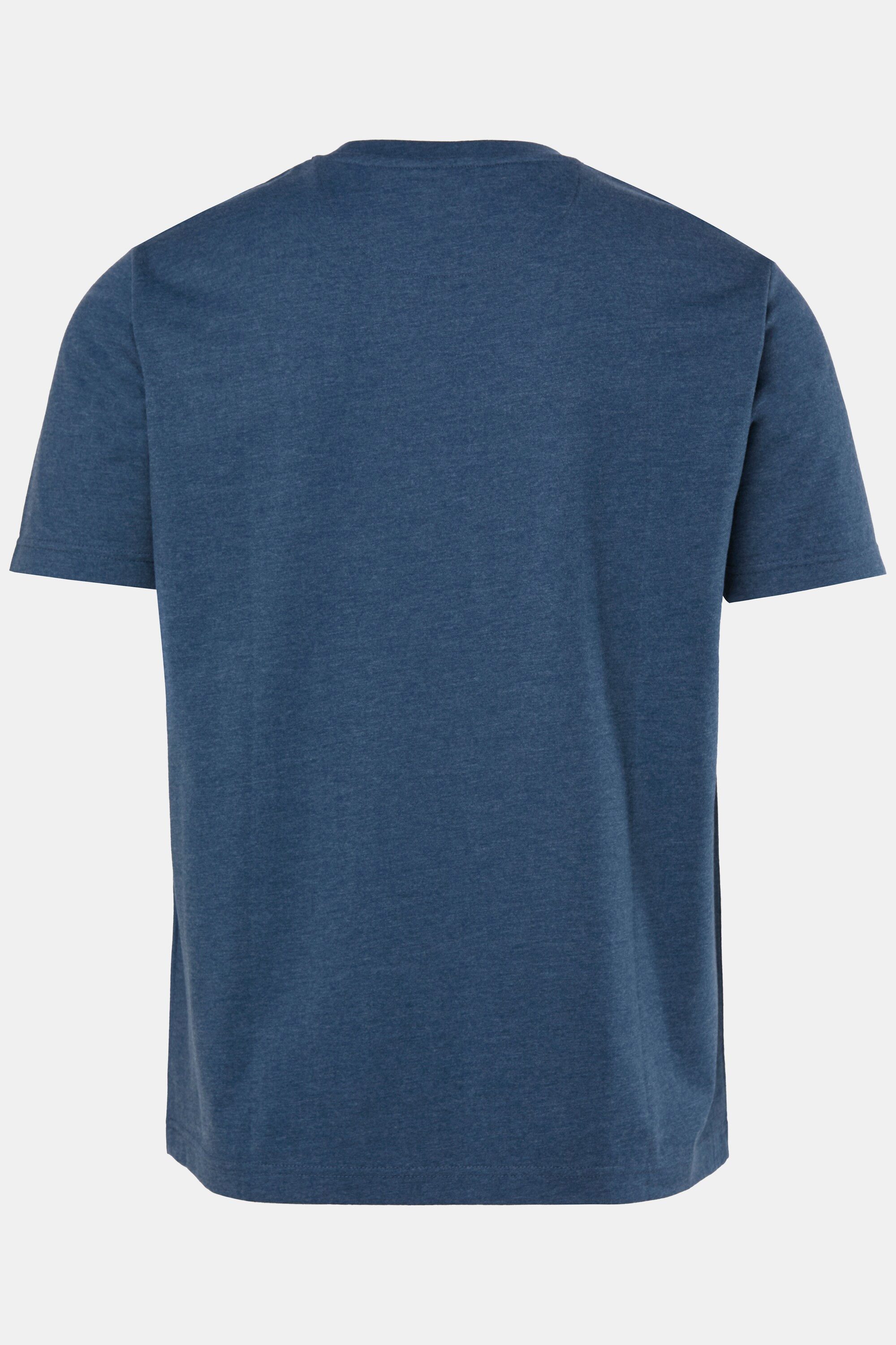 Men Plus T-Shirt T-Shirt Basic Halbarm Rundhals