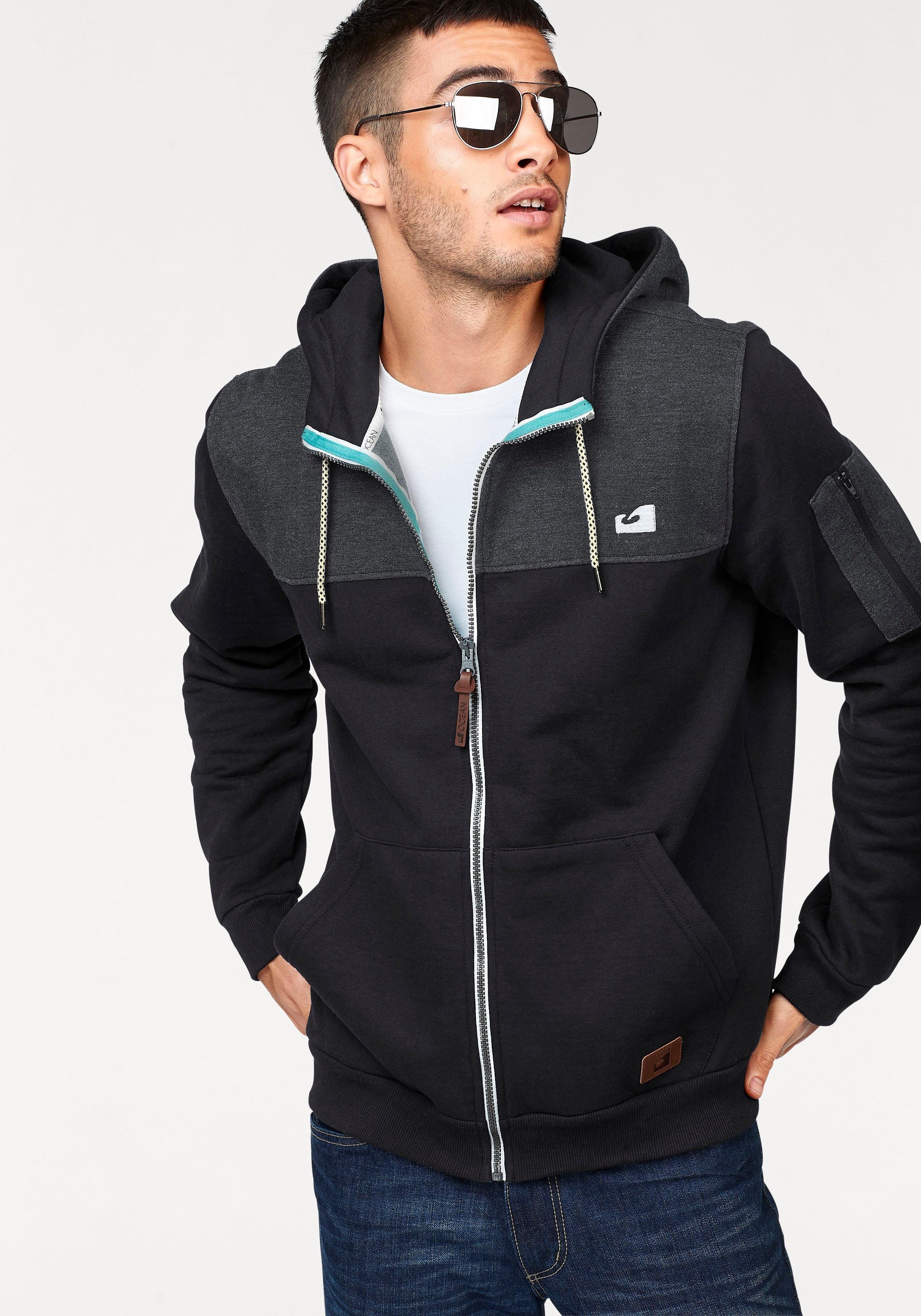 Ocean Sportswear Kapuzensweatjacke Innen weich angeraut