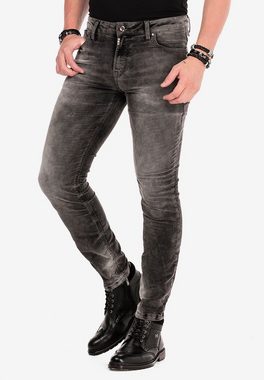 Cipo & Baxx 5-Pocket-Jeans Cordhose in Slim Fit