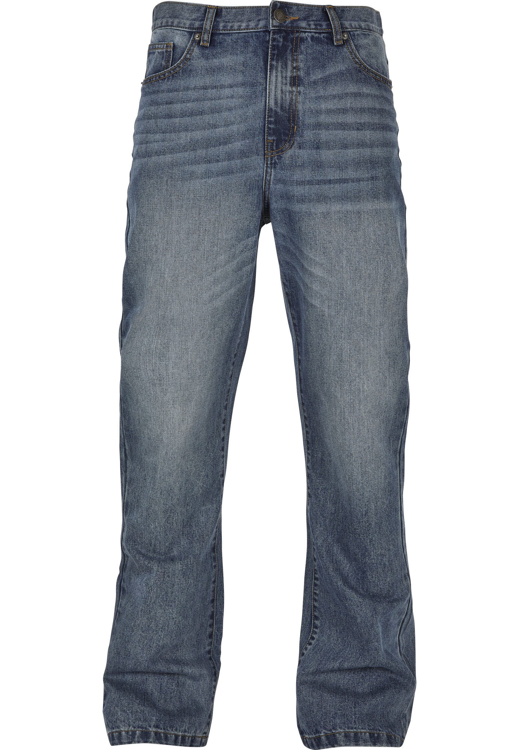 URBAN CLASSICS Bequeme Jeans Urban Classics Herren Flared Jeans