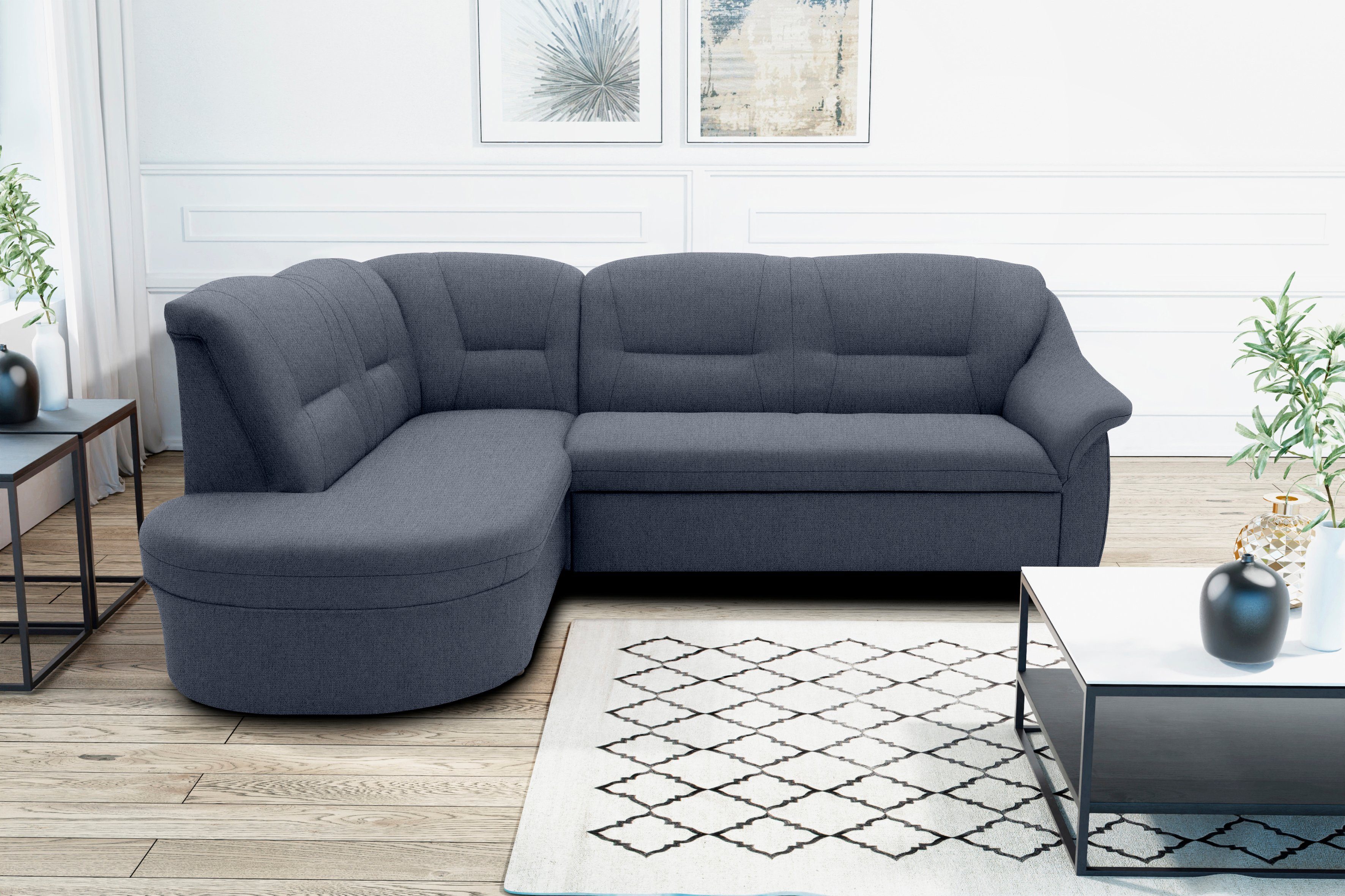 DOMO collection Ecksofa Faenza für kleine günstig online kaufen