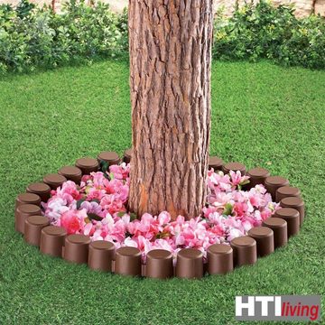 HTI-Living Rasenkante Rasenkante Palisade 4-teilig Nessa, 4 Module, Beeteinfassung