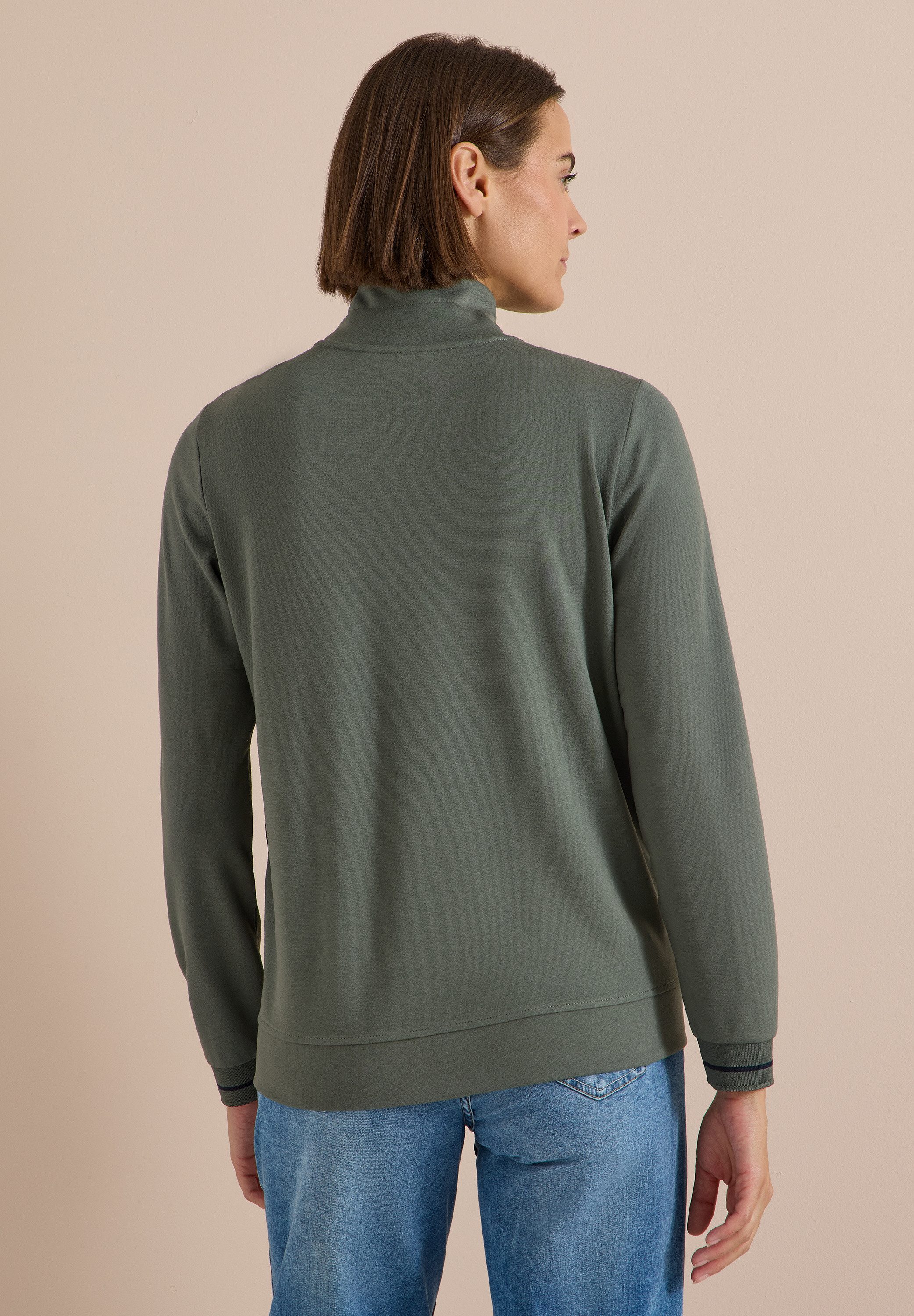 CECIL Cardigan mit Stehkragen