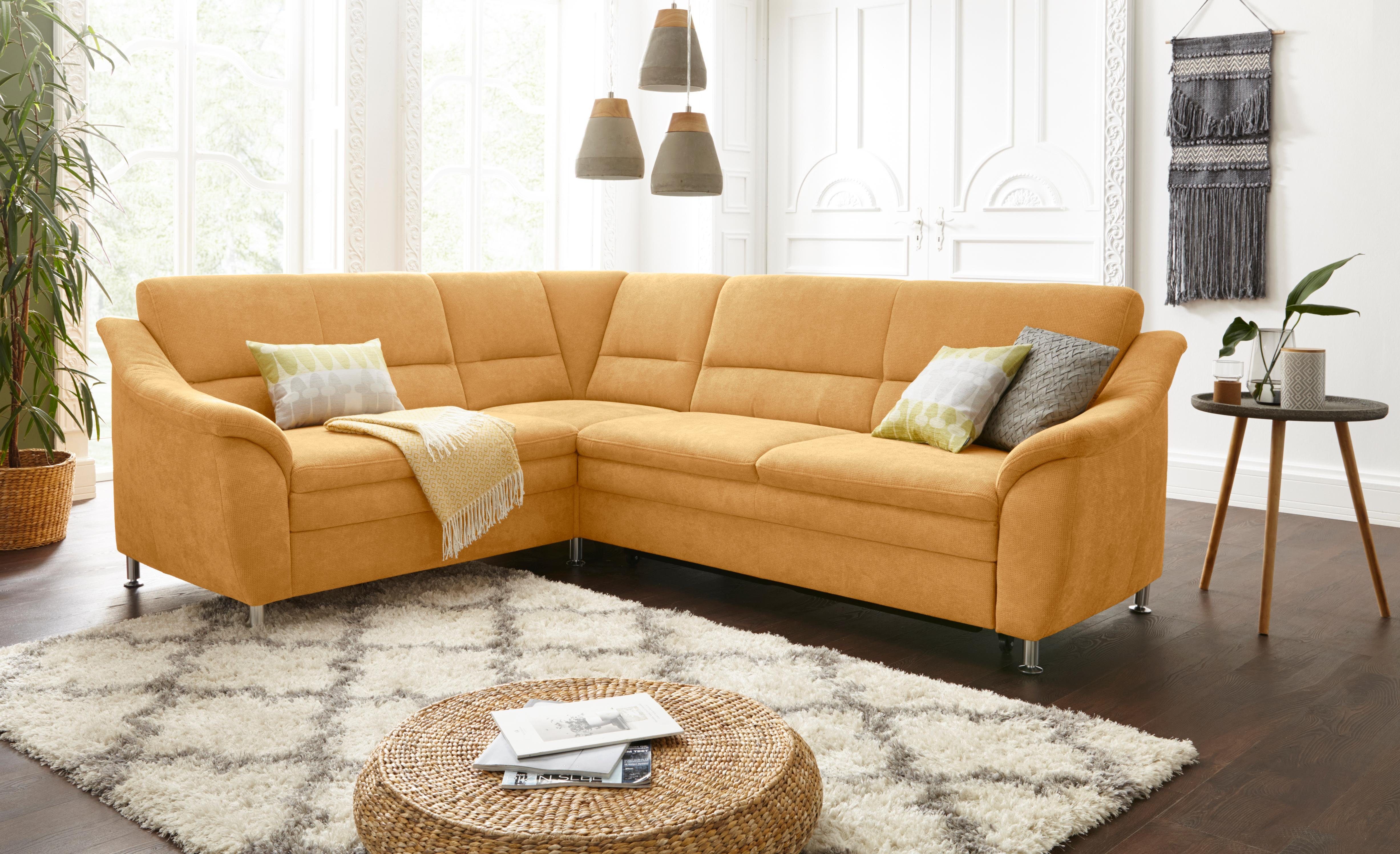 sit&more Ecksofa Cardoso L-Form, mit Federkern, günstig online kaufen