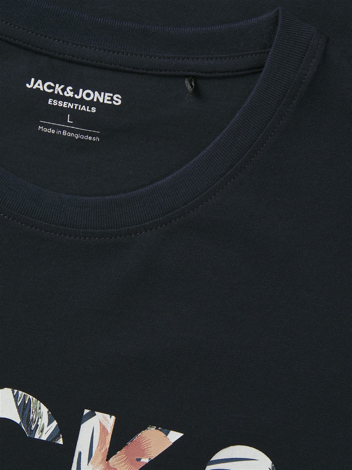 Jack & Jones Rundhalsshirt JJEBRYAN CORP LOGO TEE SS O-NECK NOOS mit Logo Druck