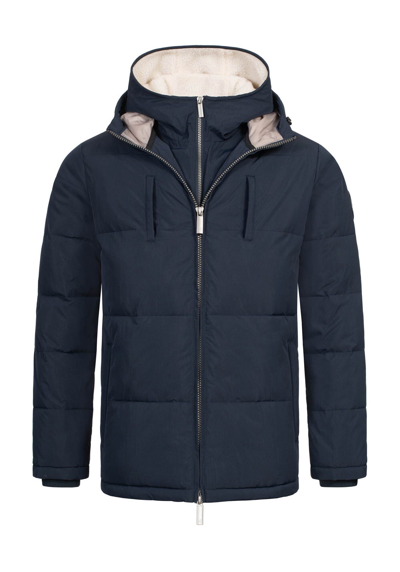Alessandro Salvarini Winterjacke ASFredii mit abnehmbaren Teddy-Fleece-Innenlayer