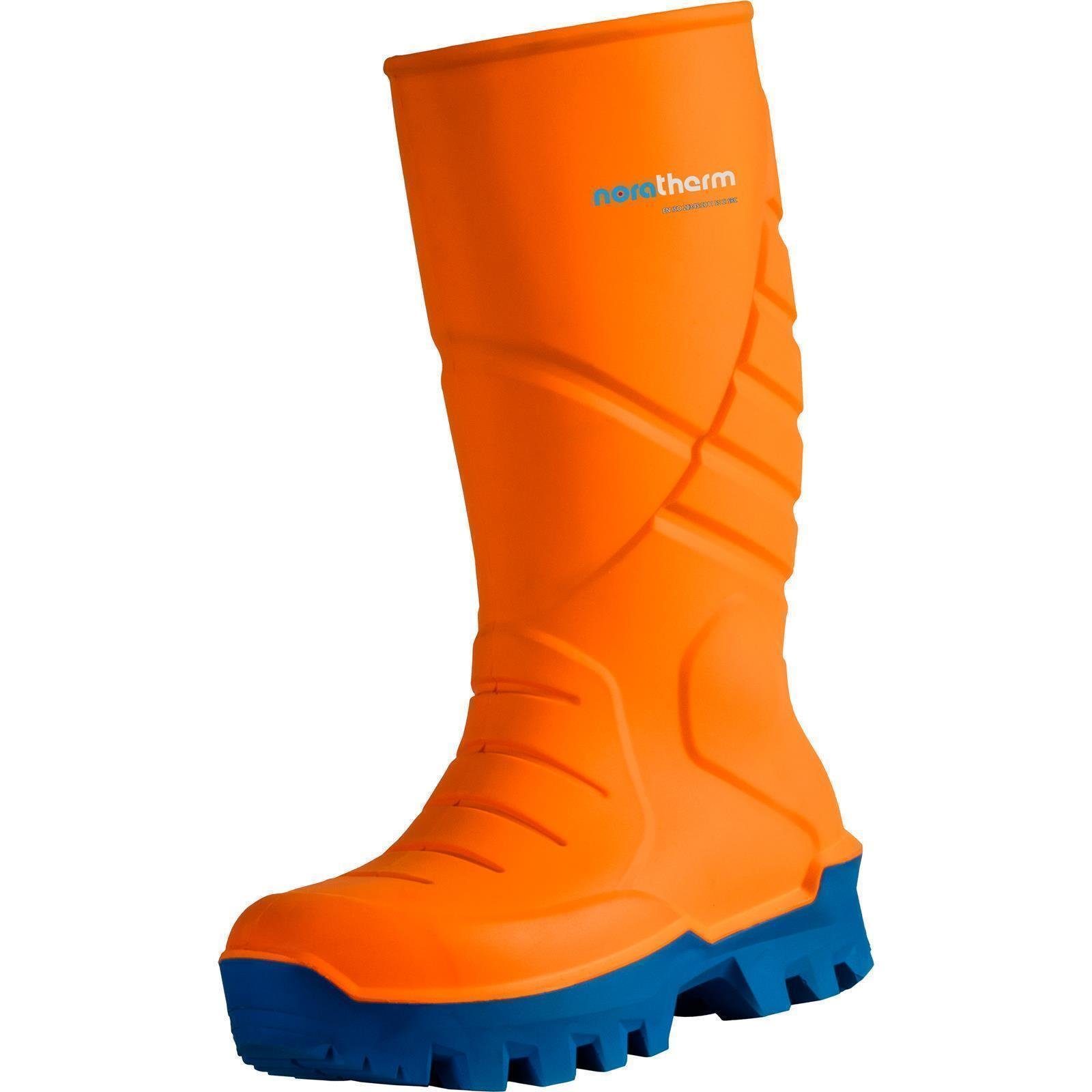 Nora therm Gummistiefel orange S5 Sicherheitsschuh