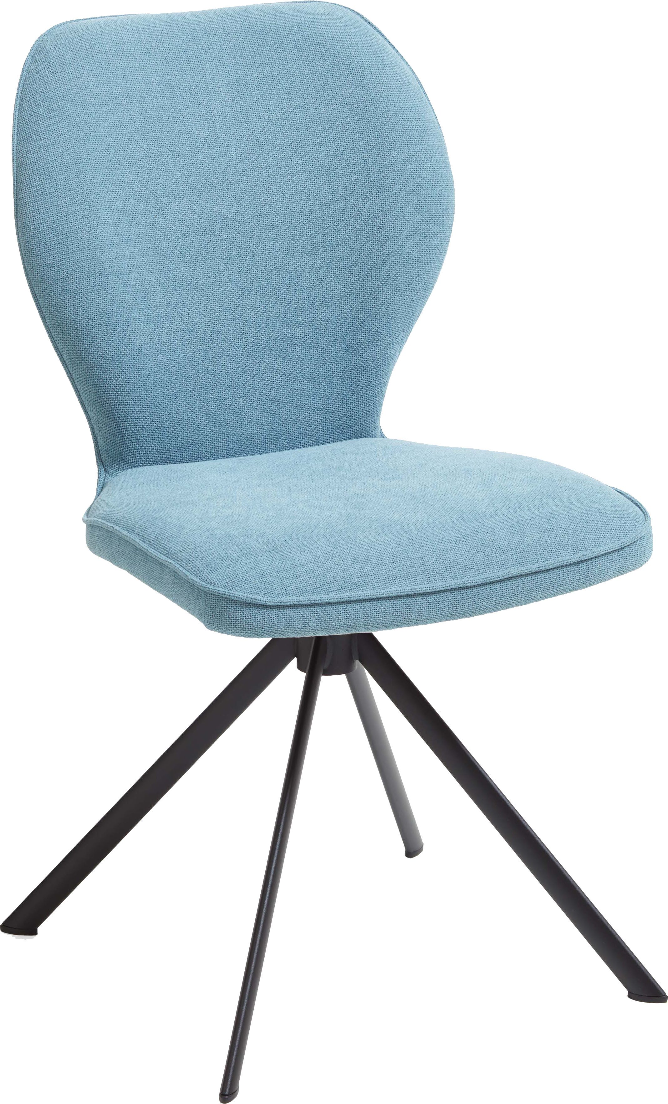 NIEHOFF SITZMÖBEL Schalenstuhl Colorado, Drehfunktion und Rückstellung, 100% recycelten PET-Flaschen, 2er Set